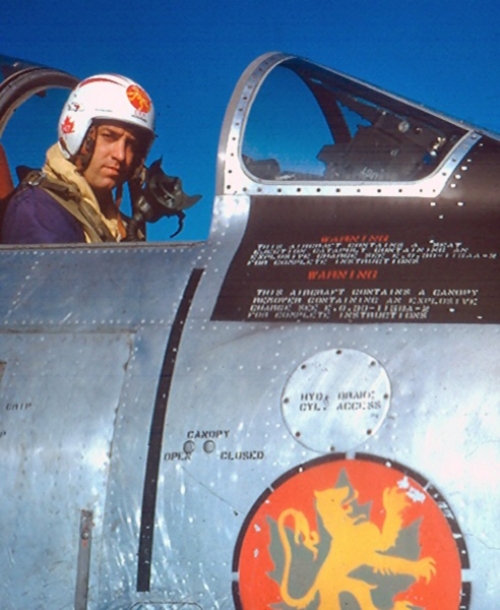 Bob in 427 Squadron F-86