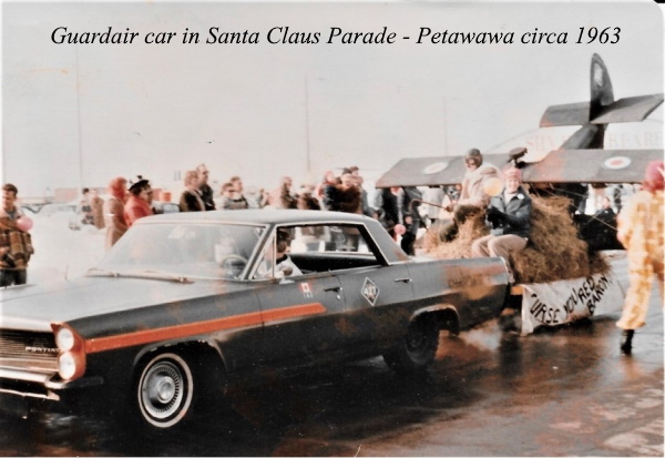 Santa Claus parade with Guardair limo